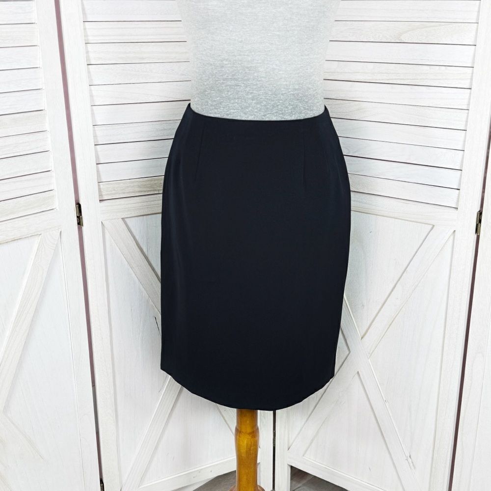 Vintage Casual Corner‎ Pencil Skirt Black 6 Career Office Basic